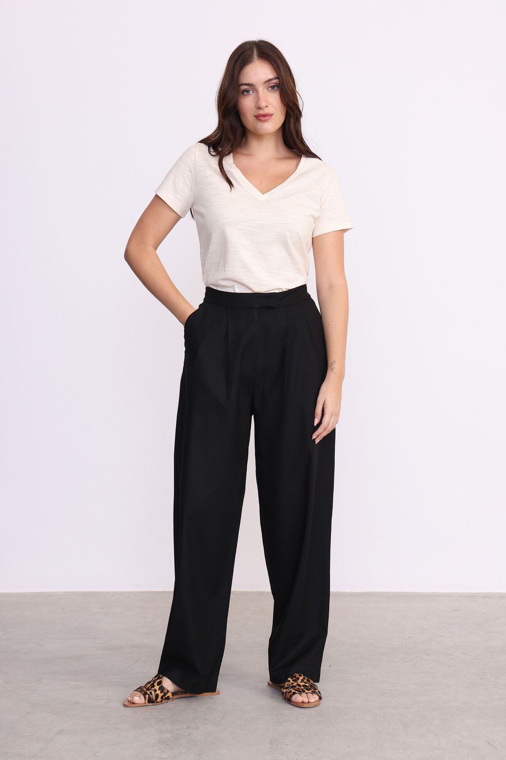 PANTALON LINO MAGNOLIA