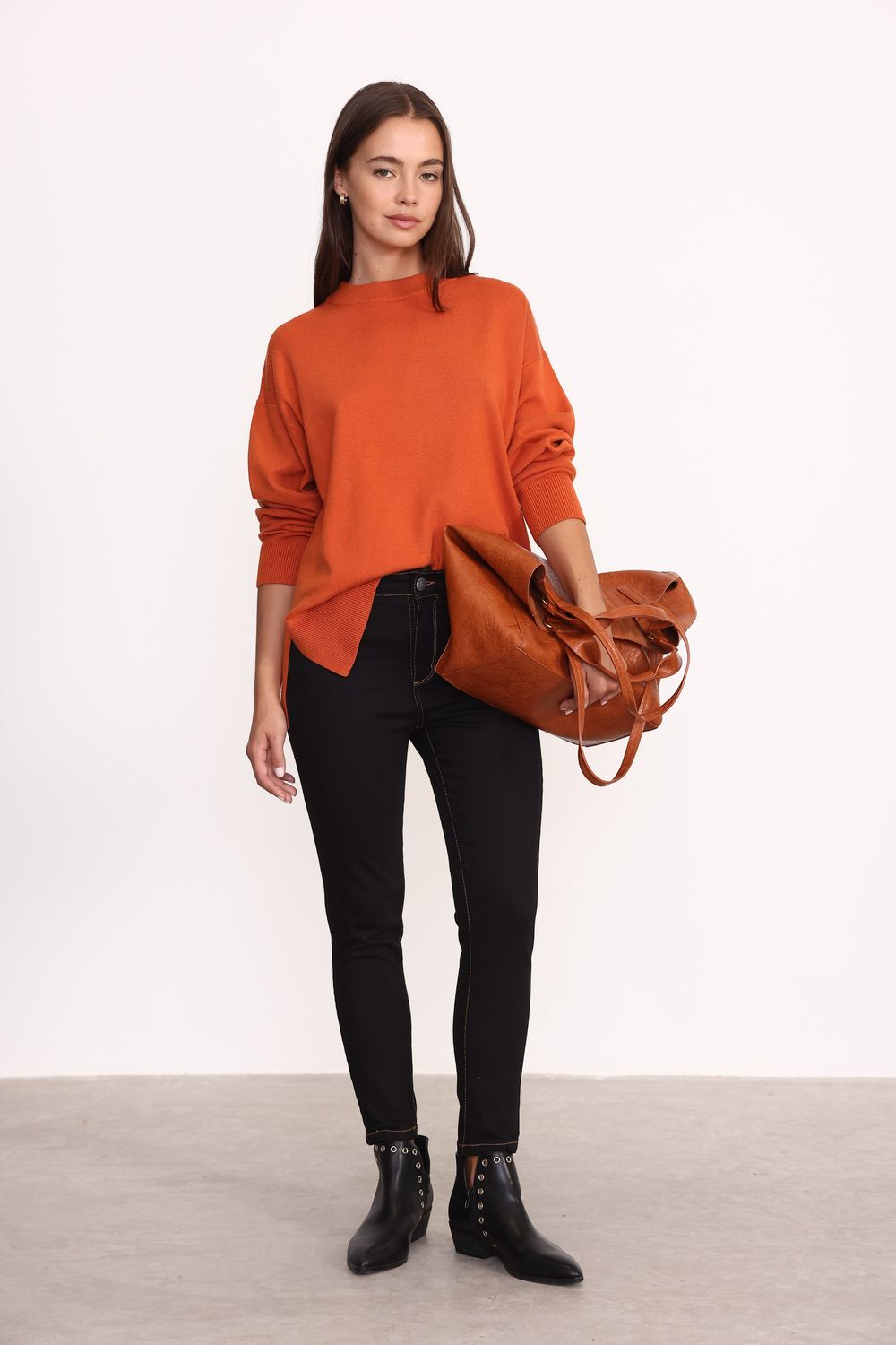 JEAN HIGHRISE SANDY RAW