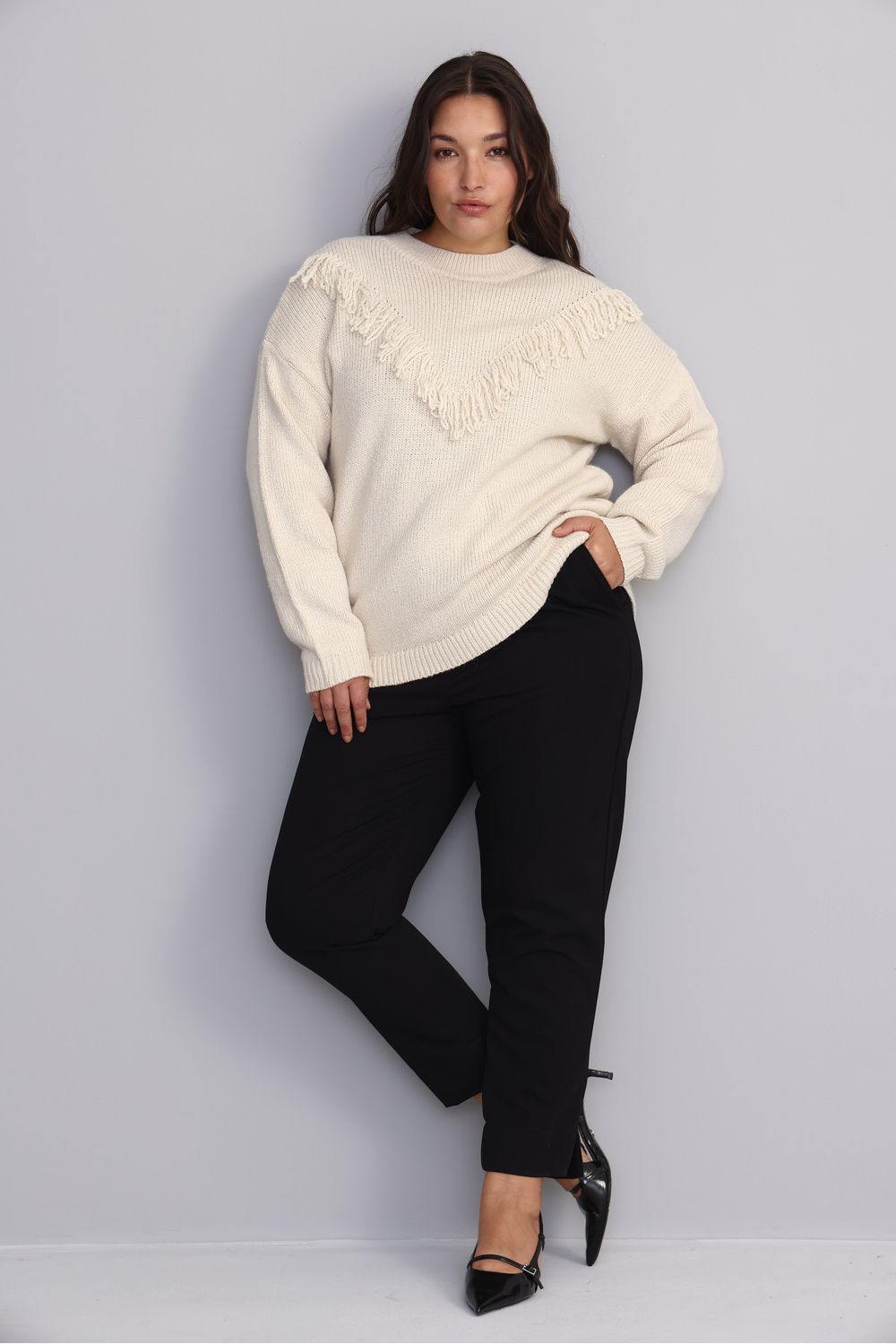 SWEATER FLECOS FRANCESCA